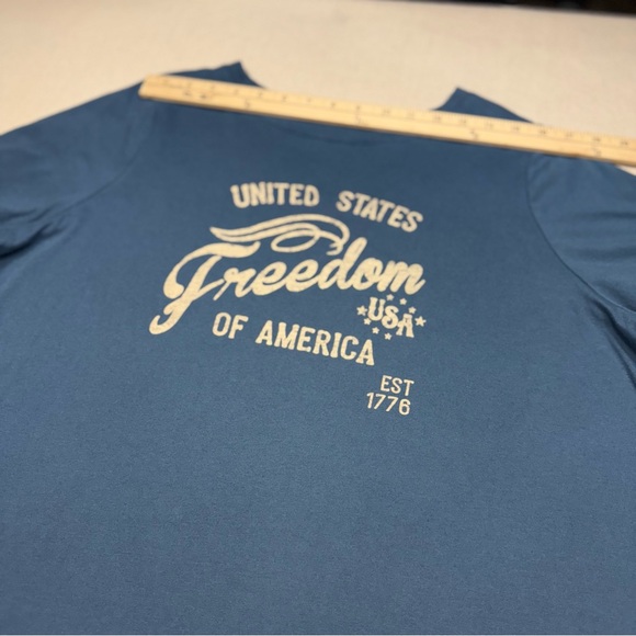 Sonoma Women’s Plus Blue Graphic T-Shirt - Size 1X - Picture 3 of 9